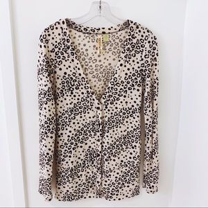 Eyeshadow || Cheetah Cardigan